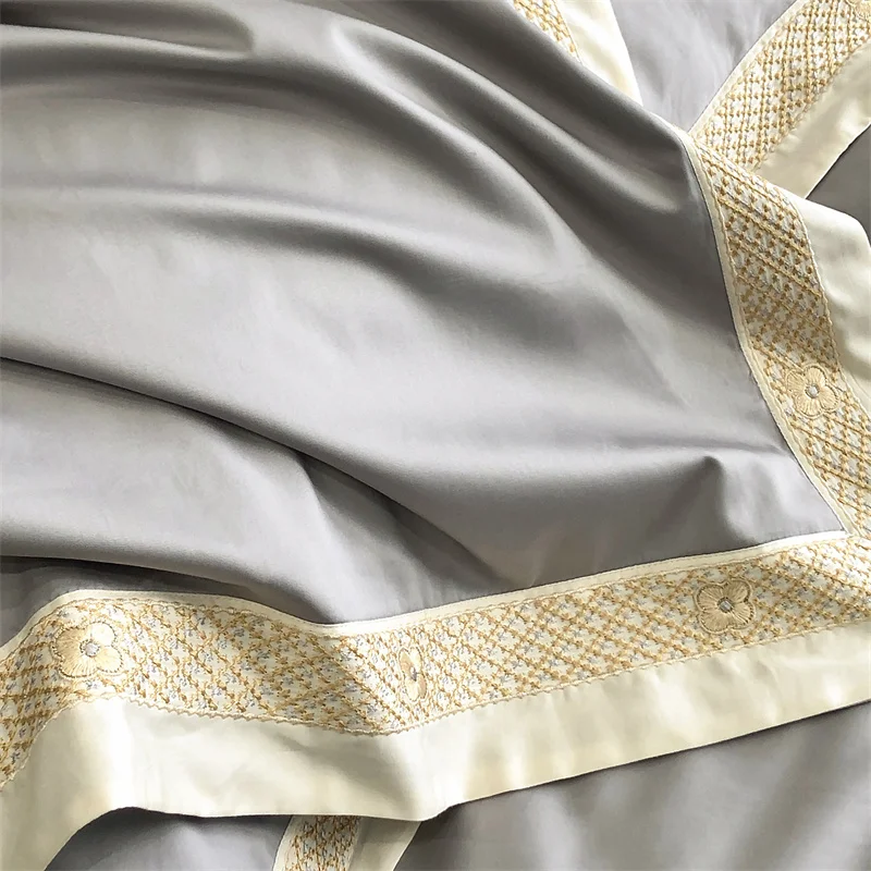 Edelmeer bedding set made from Egyptian cotton, 600 thread count | Gray