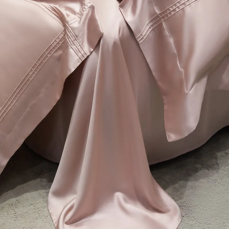 Sereno bedding set made from Lyocell with 600 threads | Rosé