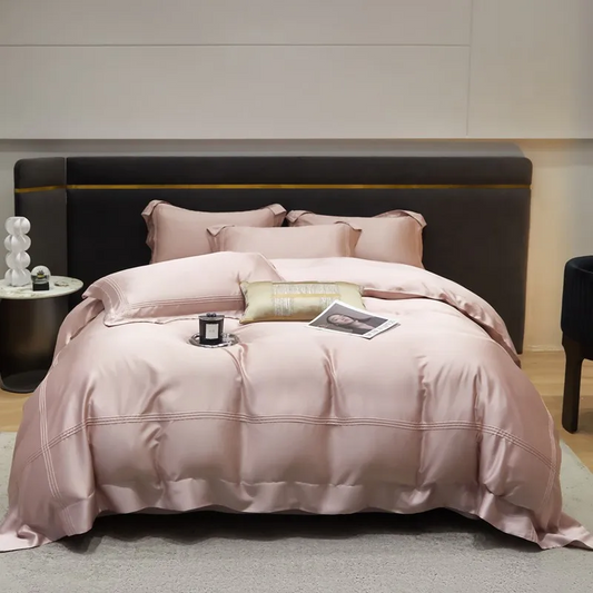 Sereno bedding set made from Lyocell with 600 threads | Rosé