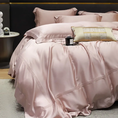 Sereno bedding set made from Lyocell with 600 threads | Rosé